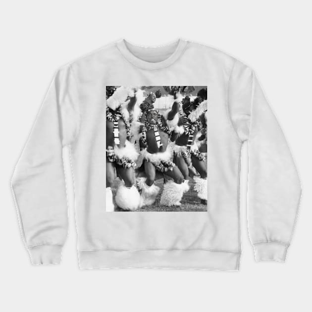 Vintage Zulu Dancers Crewneck Sweatshirt by In Memory of Jerry Frank